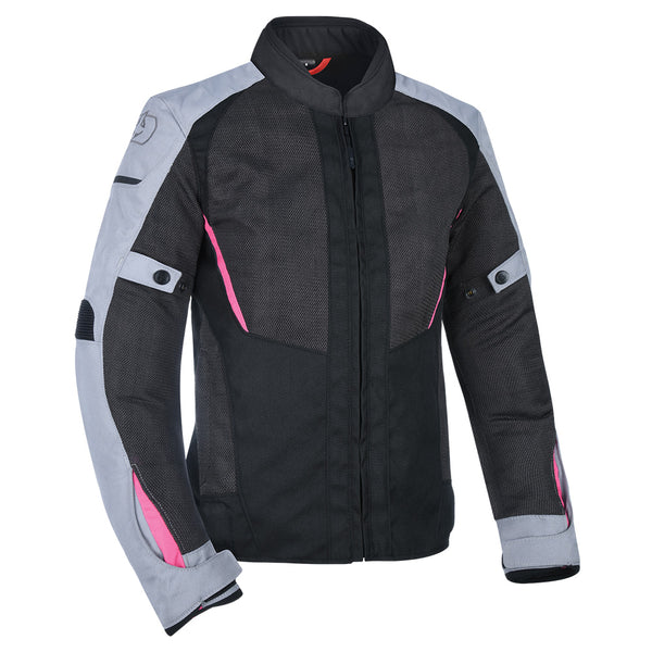 Oxford Ladies Iota 1.0 Air Jacket - Black/Grey/Pink
