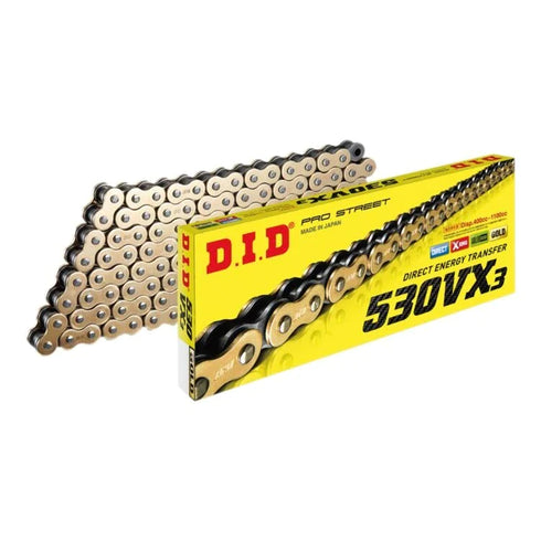 DID 530VX3 118 Link X-Ring Chain - G&B