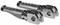 Motrix Slash Cut Footpegs - Suzuki
