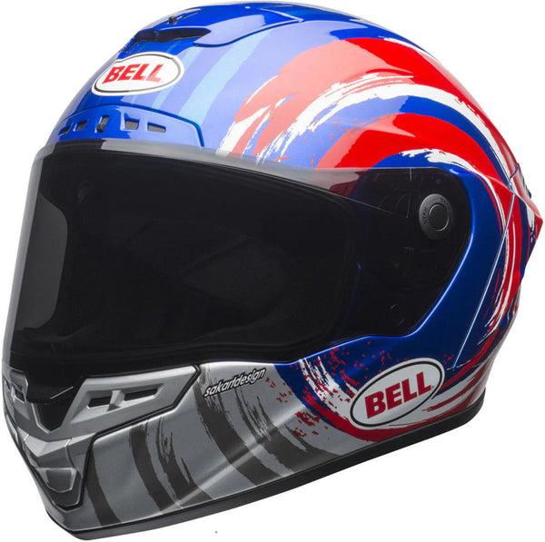 Bell Star MIPS Helmet - Brad Binder Replica (Blue/Red/Silver)