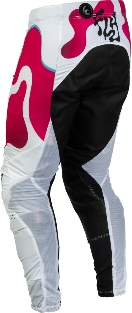 Fly Racing 2027 Lite Flake SE Vibe Pants - White/Pink/Blue
