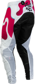 Fly Racing 2027 Lite Flake SE Vibe Pants - White/Pink/Blue