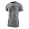 Troy Lee SS T-Shirt Badge - Ash/Heather Grey