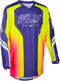 Fly Racing 2027 Youth F-16 Raze Jersey - Purple/Red/Yellow