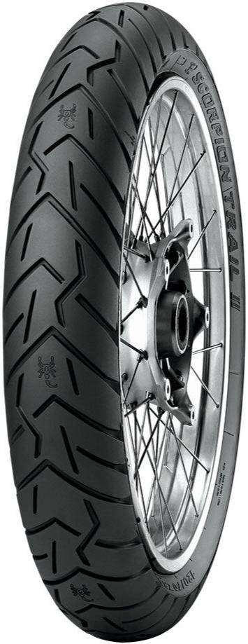 Pirelli Scorpion Trail II TL "D" Front Tyre - 120/70 ZR19 60W (Ducati Multistrada 1200)