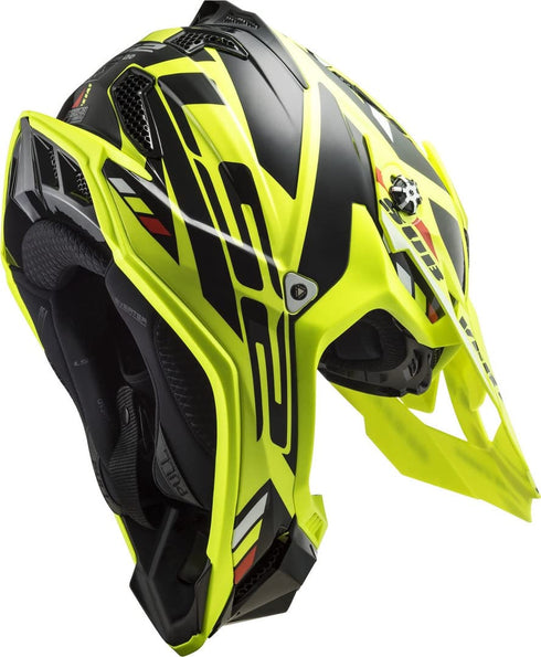LS2 MX700 Subverter Evo II Stomp Helmet - Yellow/Black