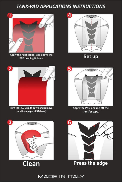 OneDesign BMW R1200GSA/1250GSA Adventure Tank Pad - White Scratches Black/Grey