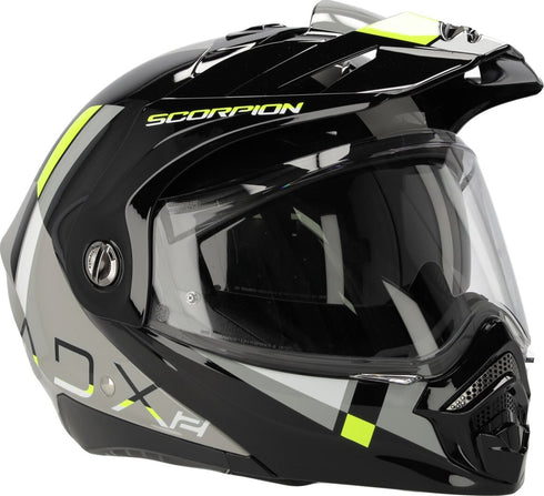 Scorpion ADX-2 Galane Helmet 0- Gray/Black/Neon Yellow