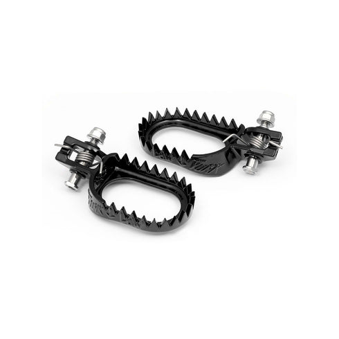 S3 Parts KTM Punk Steel Low/Back Footrest Kit - Black