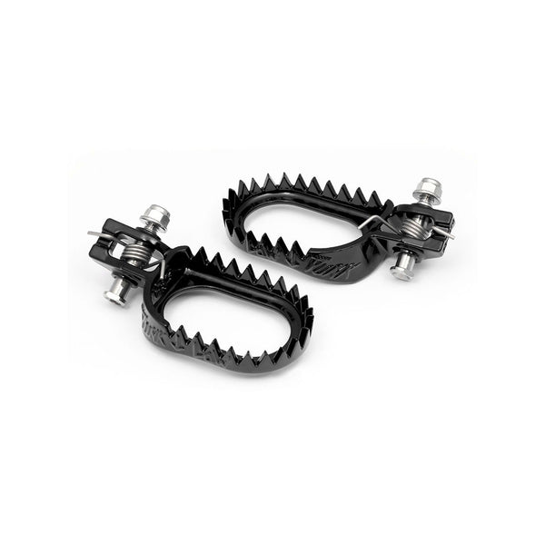 S3 Parts KTM Punk Steel Low/Back Footrest Kit - Black
