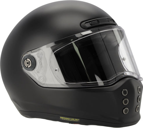 HJC V10 Solid Full Face Helmet - Black Matt — Motorcycle Helmets (image 5 of 5)