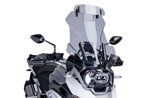 Puig Hi-tech Parts Multi-Adjustable Windscreen Clip-On Visor - Clear