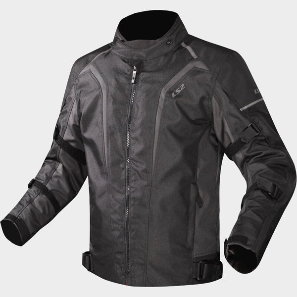 LS2 Mens Sepang Jacket - Black/Dark Grey