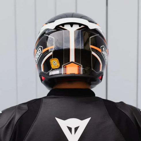 Shoei NXR2 Prologue Helmet - TC-8 (Black/Orange) — Motorcycle Helmets (image 7 of 10)