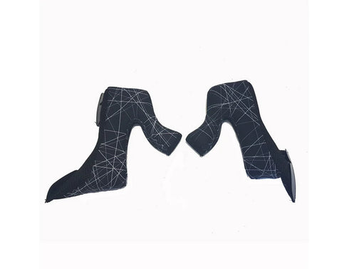 Airoh Twist Helmet Cheek Pads - Graphic Black