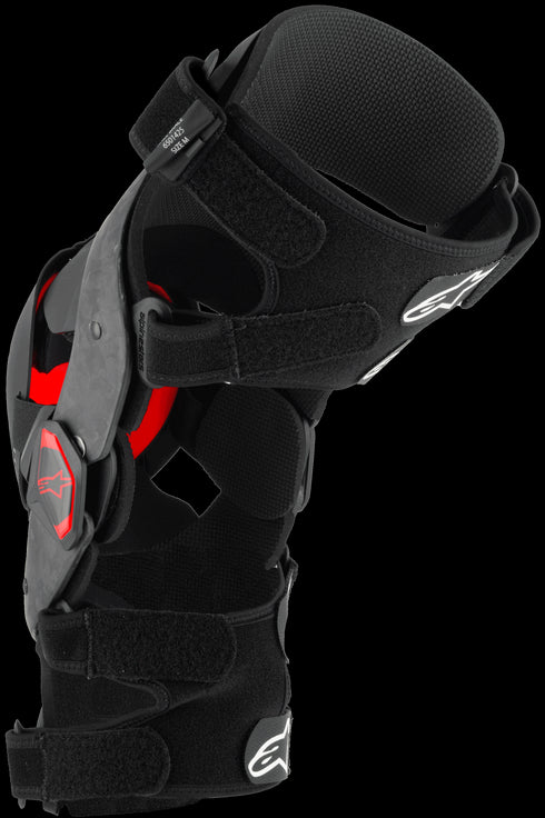 Alpinestars Supertech RK-10 Plasma Knee Braces - Black/Red