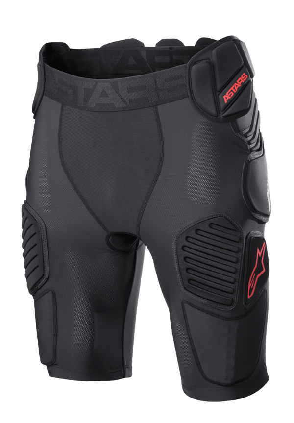 Alpinestars Bionic Pro Protection Shorts - Black/Red