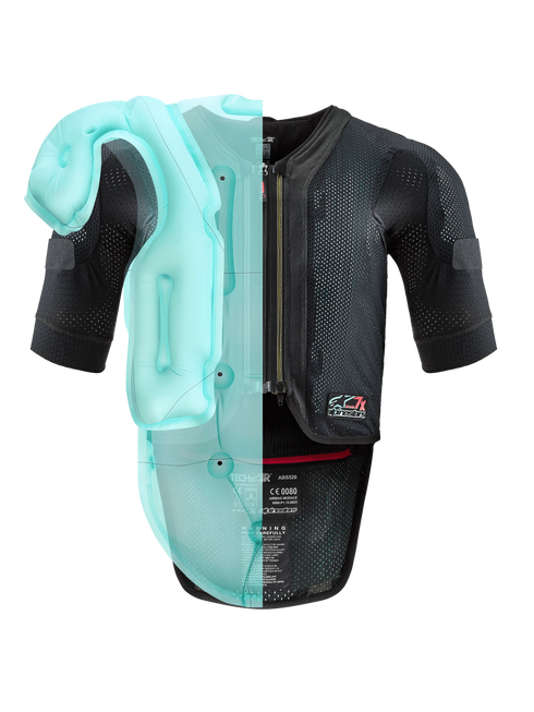 Alpinestars Tech-Air 7X System - Black/Red