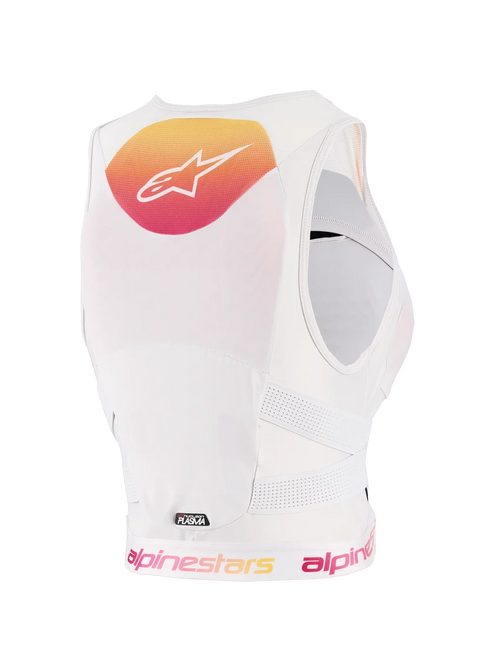 Alpinestars Ladies Stella Plasma Chest Protector - Light Lilac/Fade White — Motorcycle Gear (image 2 of 2)