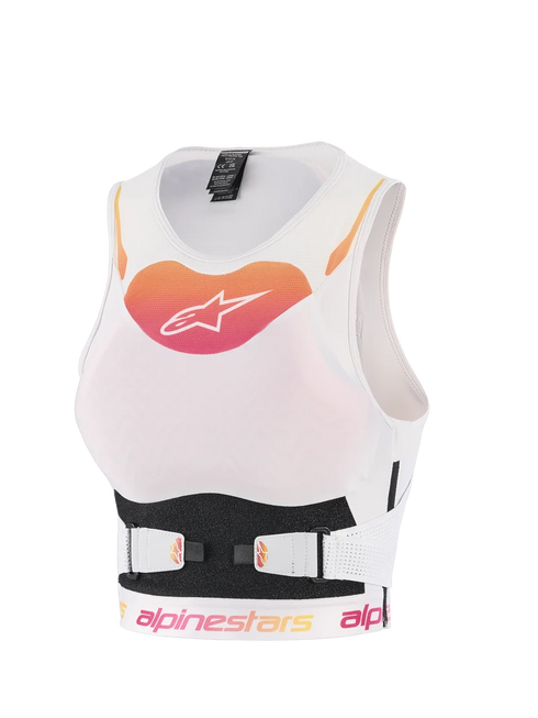 Alpinestars Ladies Stella Plasma Chest Protector - Light Lilac/Fade White — Motorcycle Gear (image 1 of 2)