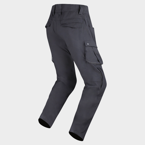 LS2 Unisex Coast Cargo Pants - Black — Motorcycle Gear (image 2 of 6)