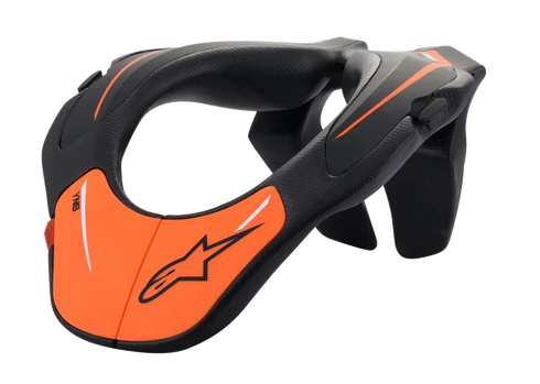 Alpinestars Youth Neck Support - Black/Orange