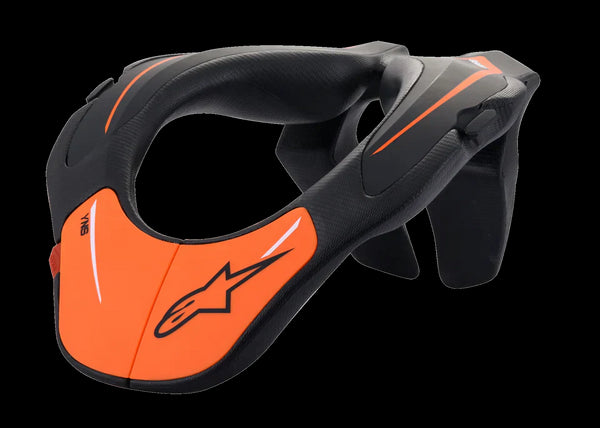 Alpinestars Youth Neck Support - Black/Orange