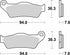 SBS SI Sinter Front/Rear Brake Pads - FA181