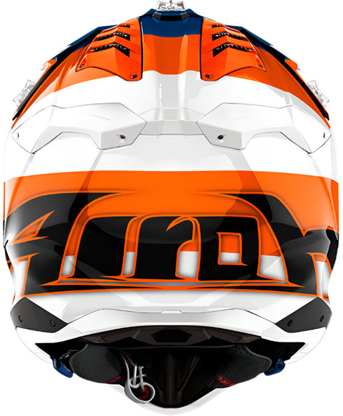 Airoh Aviator 3 Monarch Helmet - Orange Gloss