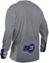 S3 Grey Collection Trial Perfored Rond Off-Road Shirt - Grey
