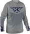 S3 Grey Collection Trial Perfored Rond Off-Road Shirt - Grey