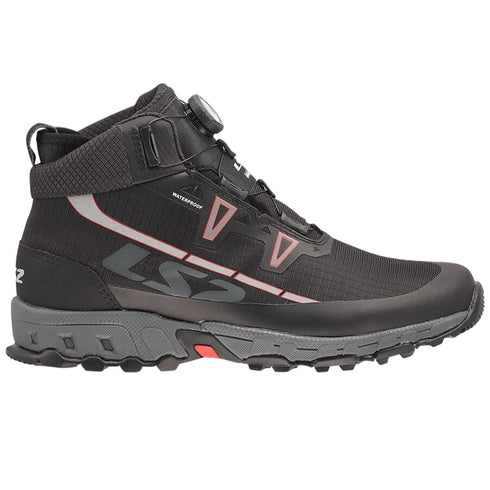 LS2 Mens Trekker WP Boots - Black