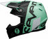 Bell Moto-9 Flex Seven Galaxy Helmet - Black/Mint Green/White Matt