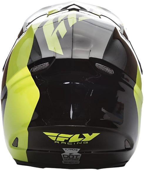 Fly Racing 2017 F2 Carbon Pure Helmet - Hi-Vis/Black