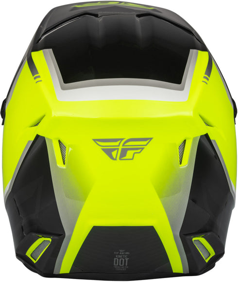 Fly Racing 2023 Youth Kinetic Vision Helmet - High-Vis/Black