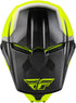 Fly Racing 2023 Youth Kinetic Vision Helmet - High-Vis/Black
