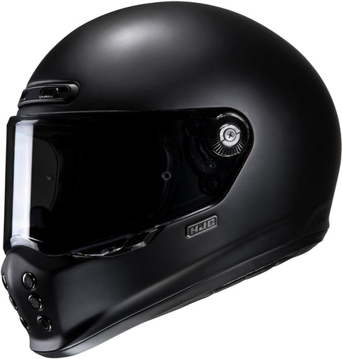 HJC V10 Solid Full Face Helmet - Black Matt — Motorcycle Helmets (image 1 of 5)