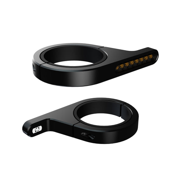 Oxford Dark Turner - Sequential Fork Mounted Indicators