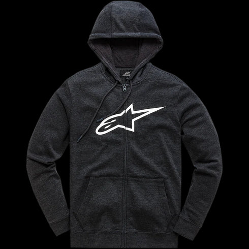 Alpinestars Ageless II Zip Fleece Hoodie - Black/White