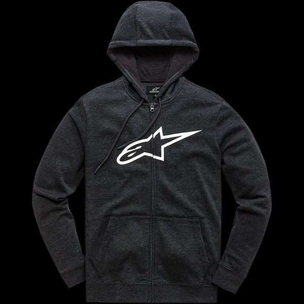 Alpinestars Ageless II Zip Fleece Hoodie - Black/White