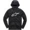 Alpinestars Ageless II Zip Fleece Hoodie - Black/White