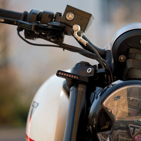 Oxford Dark Turner - Sequential Fork Mounted Indicators