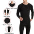 SBK Accessories Fleece Thermal Undersuit Set - Black