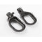 S3 Parts KTM/Husqvarna/GasGas (2024-) Punk Steel Low/Back Footrest Kit - Black