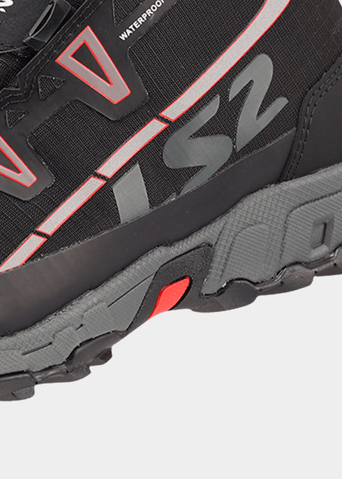 LS2 Mens Trekker WP Boots - Black