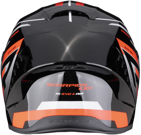 Scorpion EXO-R1 Evo II Air Adrenaline Helmet - Black/Red/Silver