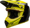 Bell Moto-9 Flex Division Helmet - Black/Yellow/Grey