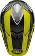 Bell Moto-9 Flex Division Helmet - Black/Yellow/Grey