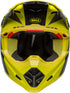 Bell Moto-9 Flex Division Helmet - Black/Yellow/Grey