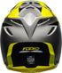 Bell Moto-9 Flex Division Helmet - Black/Yellow/Grey